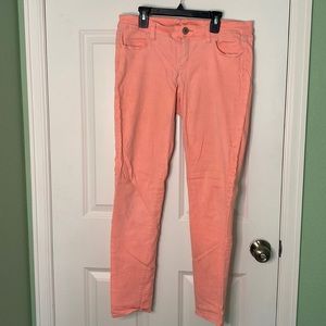 American Eagle pink jeggins, size 10